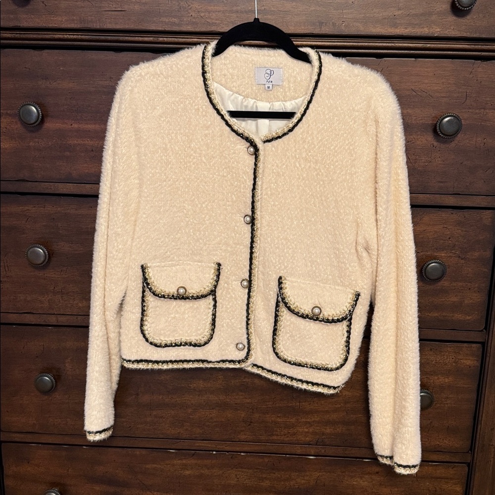 White Lined Jacket
